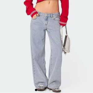 Edikted Petite Denim Jeans